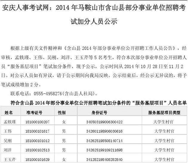 2017事业单位考分查询(2020年事业单位成绩查询入口)