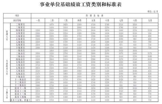 事业单位高校工资改革(2020年工资调整方案)