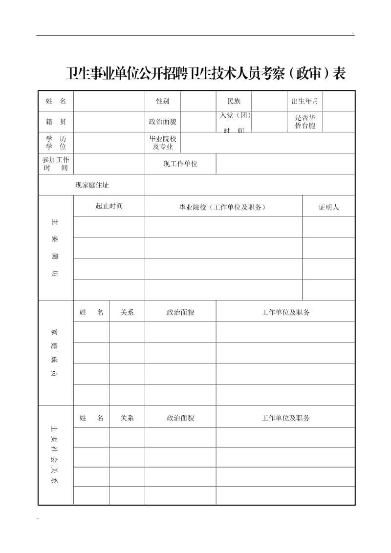 事业单位合同工政审(政审不合格22种情况)