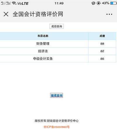 关于贵州省事业单位职称考试成绩查询系统的信息